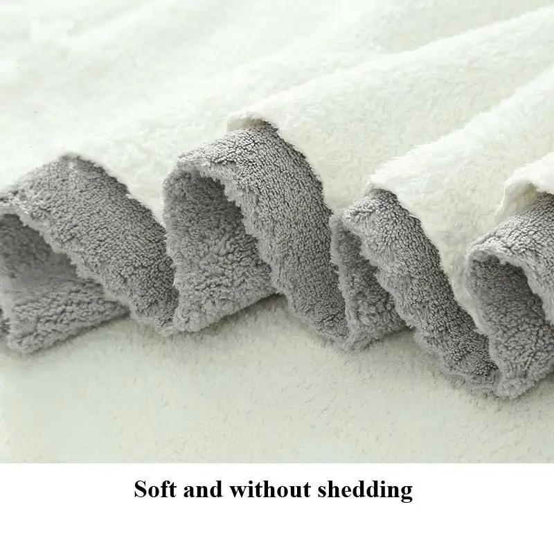 

Coral Fleece Summer Bathing Towel Absorbent Gym Sport Washcloth Jogger Cloth Toalha Outdoor Beach Wraps