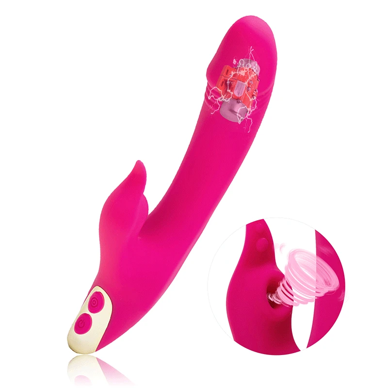 Вибратор точки G с присоской для клитора 9 частотами игрушка взрослых дилдо