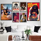 Криминальное художественное изображение, классический фильм Квентин Тарантино, винтажная живопись, Забавный постер на холсте, настенный Декор для дома