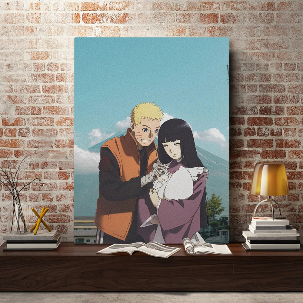 N Naruto Hinata Hyuga аниме Декор принты холст домашний Спальня манга постер картина