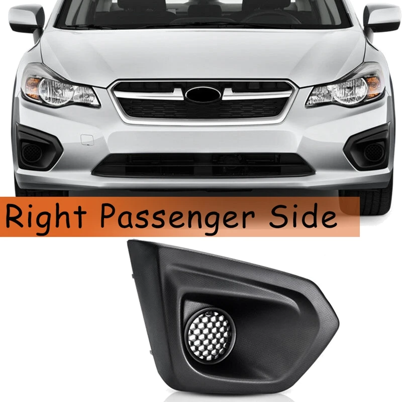 

Right Passenger RH Front Bumper Fog Light Lamp Replacement Bezel Cover Grille for 2012-2014 Subaru Impreza