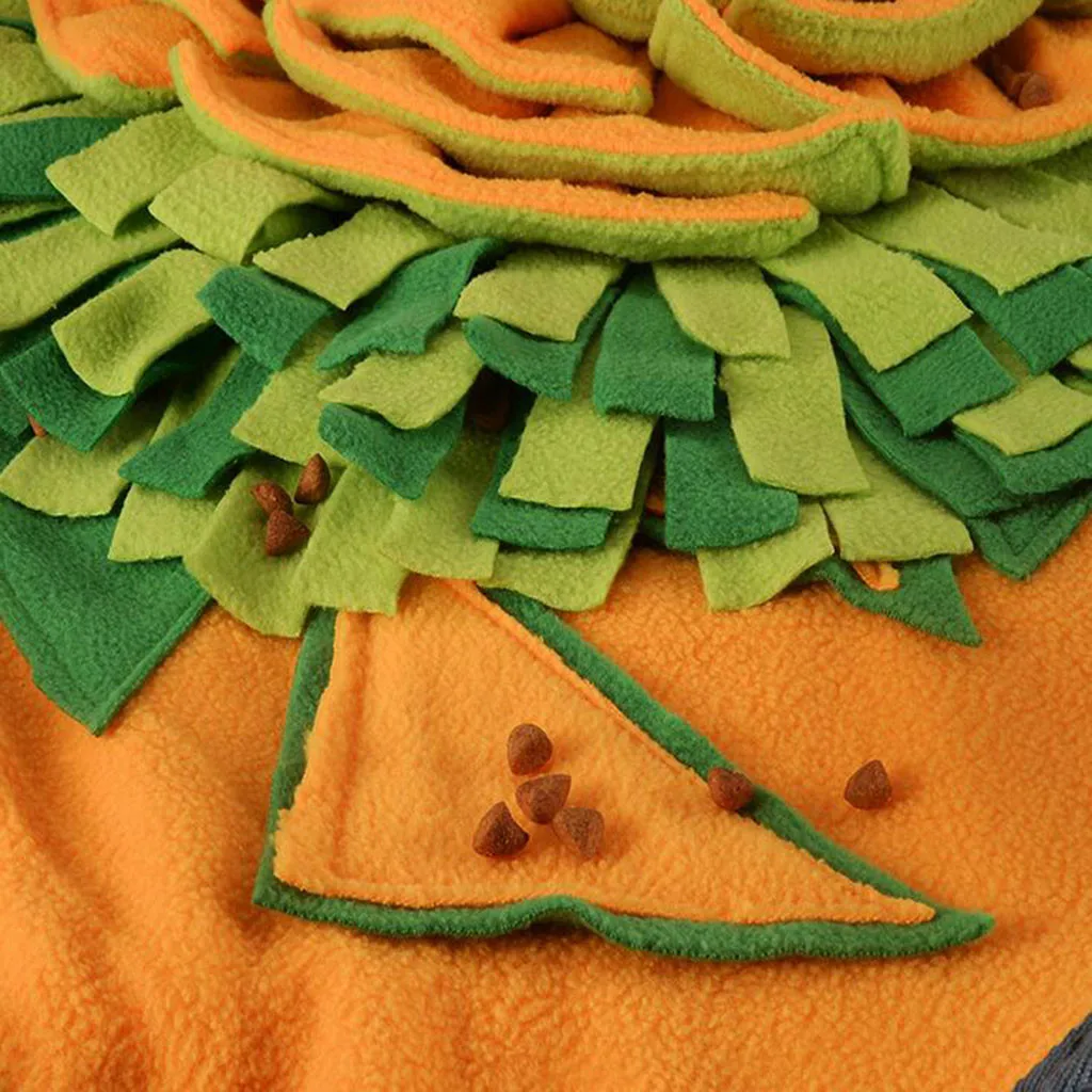 

Pet Dog Sniffing Puzzle Game Pad Cathouse Kennel Mat Puppy Kitty Snuffle Pad Trianing Recognize True False Food Feeding Mat