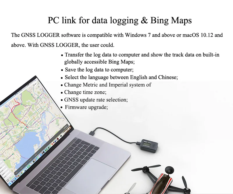 SKYRC GSM-015 gps измеритель скорости GNSS ГЛОНАСС прием скорость высота метр встроенный аккумулятор для квадрокоптера RC гоночный автомобиль велосипед