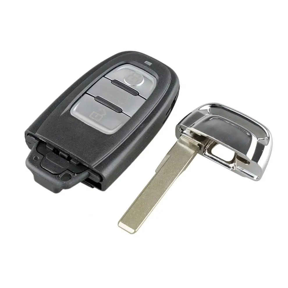 

315Mhz 4 Buttons Uncut Smart Car Remote Key Fob 8T0 959 754C Fit for Audi Q5 A4L A5 A6 A7 A8 RS4 RS5 S4 S5