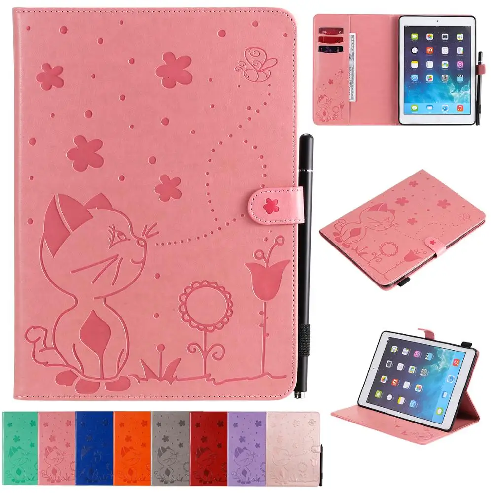 Чехол для iPad 6 го поколения симпатичный чехол кошелек из искусственной кожи с