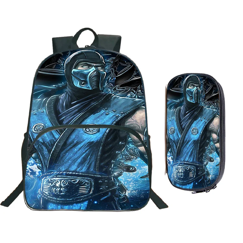 Красивая маска скорпиона в морали Kombat X школьные сумки рюкзак для студентов