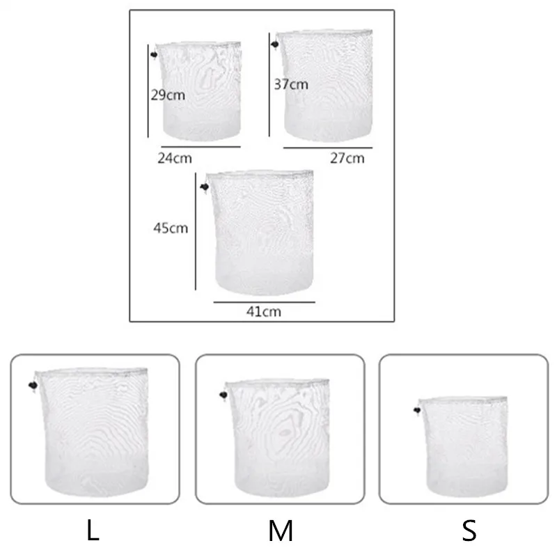

3 Size Mesh Laundry Wash Bags Folding Underwear Bra Socks Washing Machine Cloth Protection Net Filter Laundry Clothing Care Bag