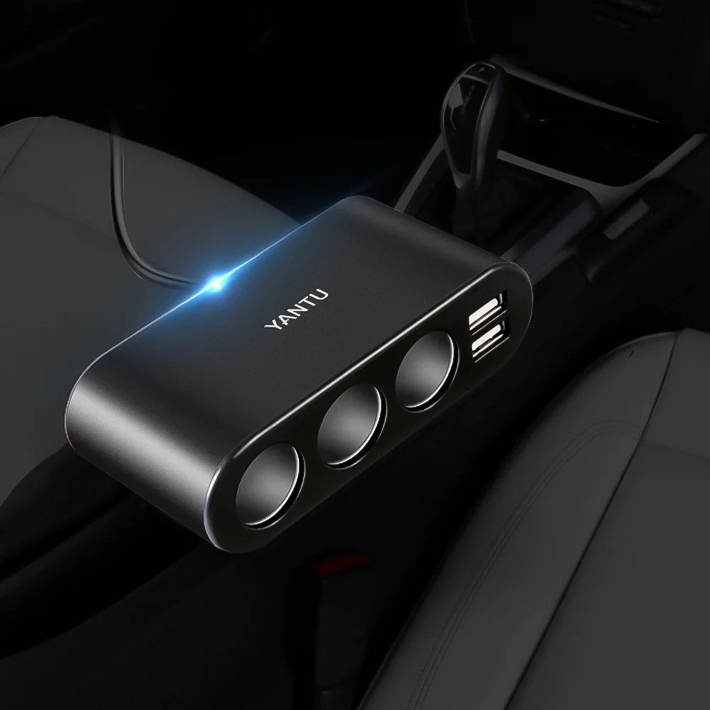 Адаптер для автомобильного прикуривателя выходная мощность Расширенный порт