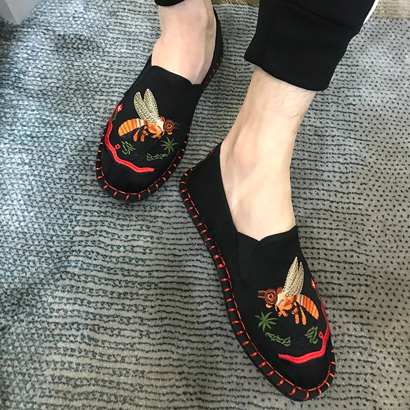 Эспадрильи в стиле Харадзюку для мужчин и женщин холщовые Мокасины легкая