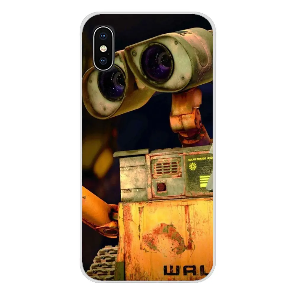 Прохладный Wall-e робот для Huawei NOVA 2 3 2i 3i Y6 Y7 Y9 премьер-профессионал GR3 GR5 2017 2018 2019 Y5II Y6II