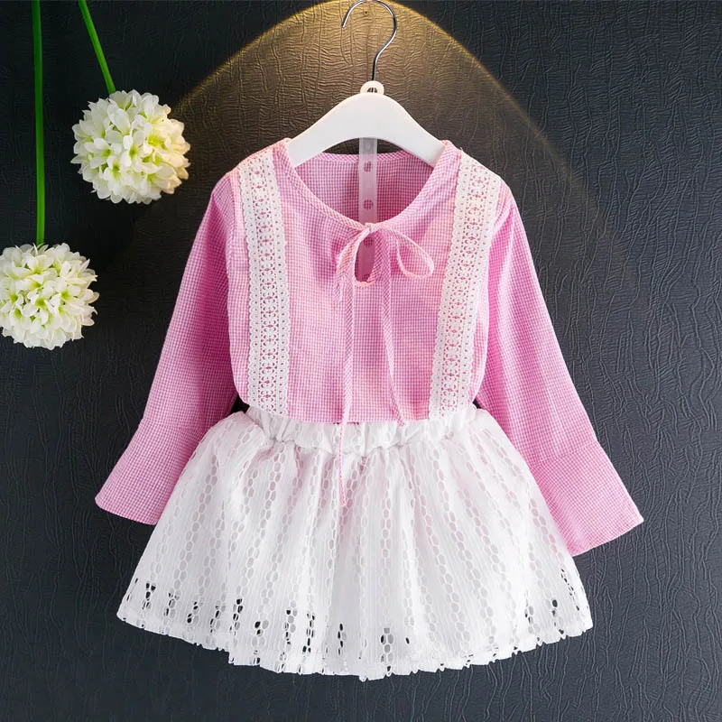 Nerlero/платье для девочек Новинка 2020 года Летняя детская одежда Платье с рисунком