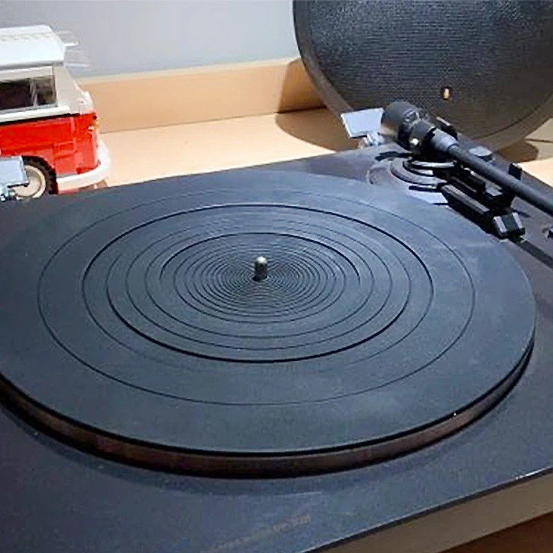 12 дюймов LP антивибрационные Силиконовая накладка резиновая циновка ливня для