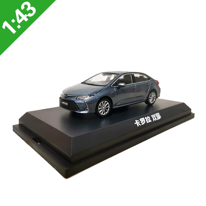Оригинальная коробка 1:43 TOYOTA 12TH 2019 COROLLA металлическая модель автомобиля|Наземный