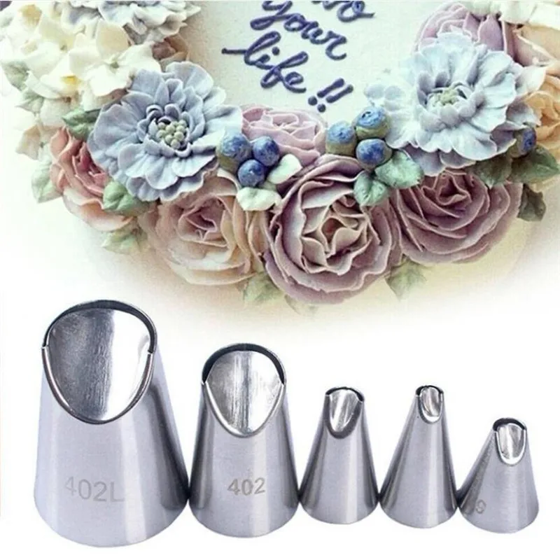 1/3/5 шт./компл. насадка из хризантемы кондитерские насадки для глазировки кухонное