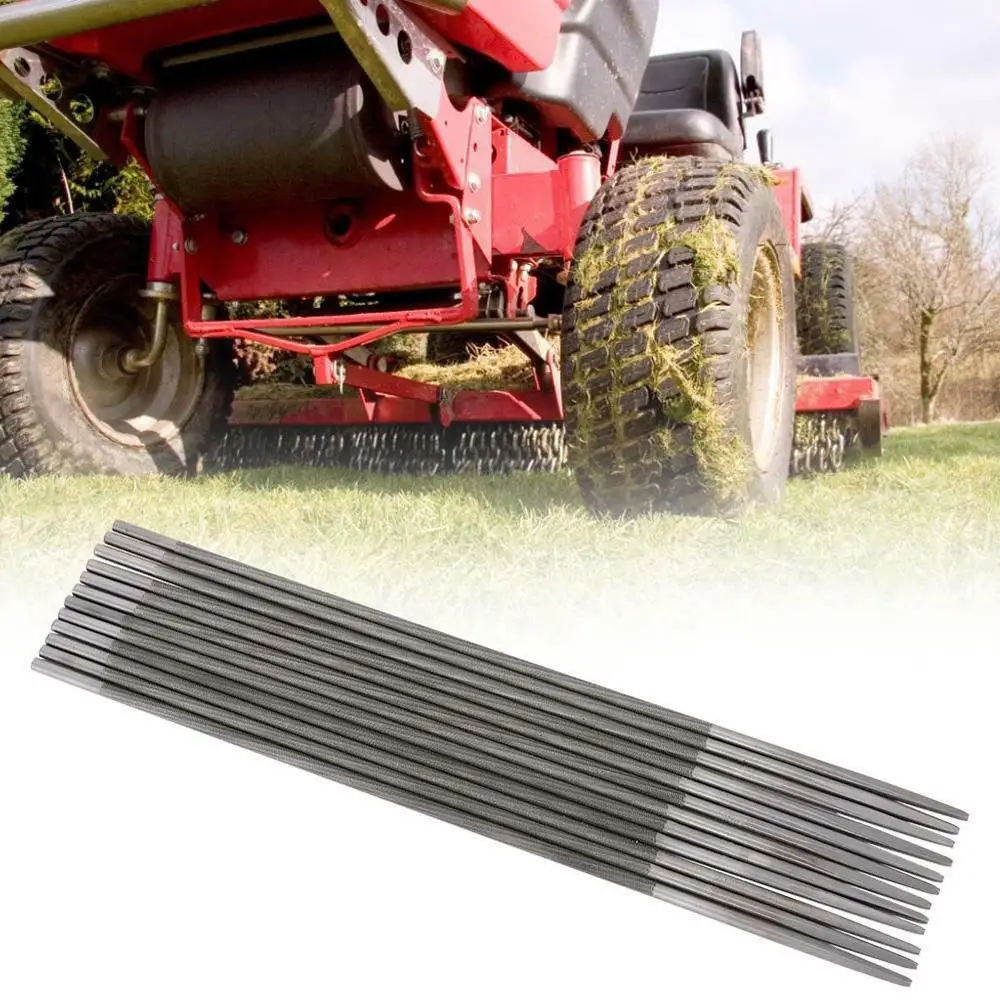

12x 4mm 5/32in Round Chainsaw Sharpening Files Woodworking Chain Saw File for Wood Working Chainsaw Tools