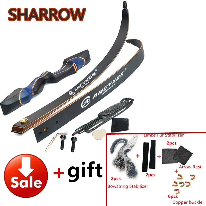 Рекурсивный Американский охотничий лук из лука 56 дюймов с правой рукой 20 50 фунтов