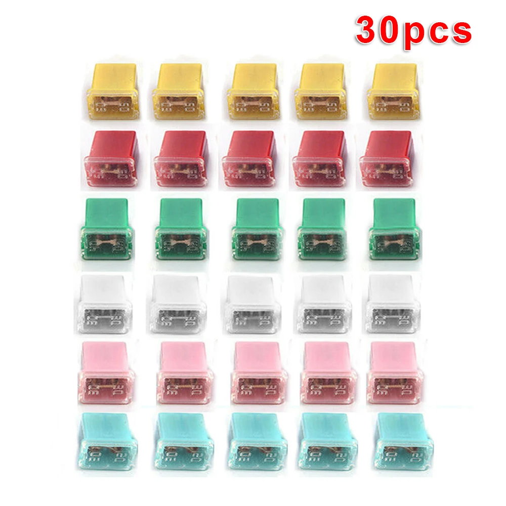 

Детали набор предохранителей 20/25/30/40/50/60A 32V/DC ABS + Прочные медные аксессуары