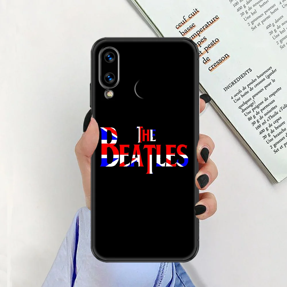 

Beatle Band Phone case For Huawei Honor 6 7 8 9 10 10i 20 A C X Lite Pro Play black luxury cell cover art waterproof tpu hoesjes