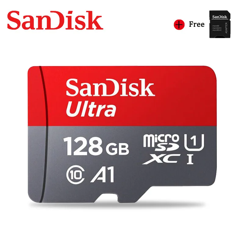- SanDisk Memory Card A1 400  256  200  128  64 , Micro sd , Class10 32   , 16   ,