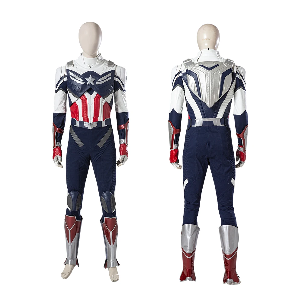 Костюм для косплея Фалькона и зимнего солдата комбинезон Хэллоуина карнавала