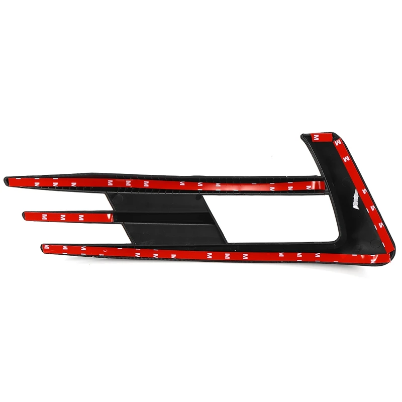 

for Golf 7 MK7 2014-2017 Fog Light Lamp Cover Bumper Grille Trim Carbon Fiber