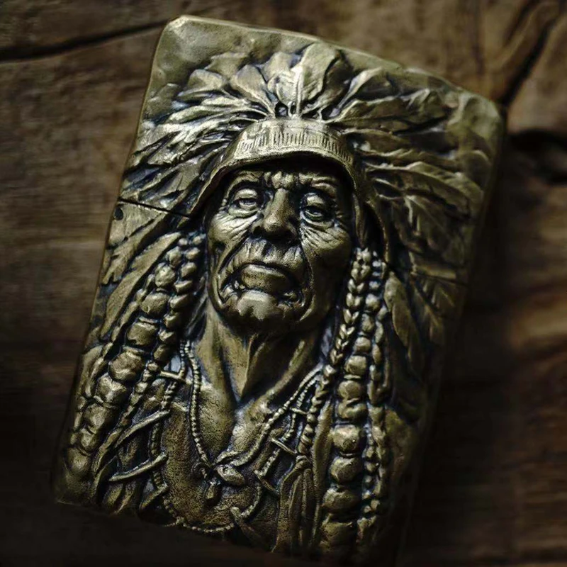 Чехол-зажигалка мужской ручная работа из стерлингового серебра - купить по