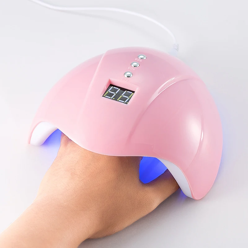 24 Вт лампа для ногтей светодиодный светильник сушки солнцезащитный отверждения