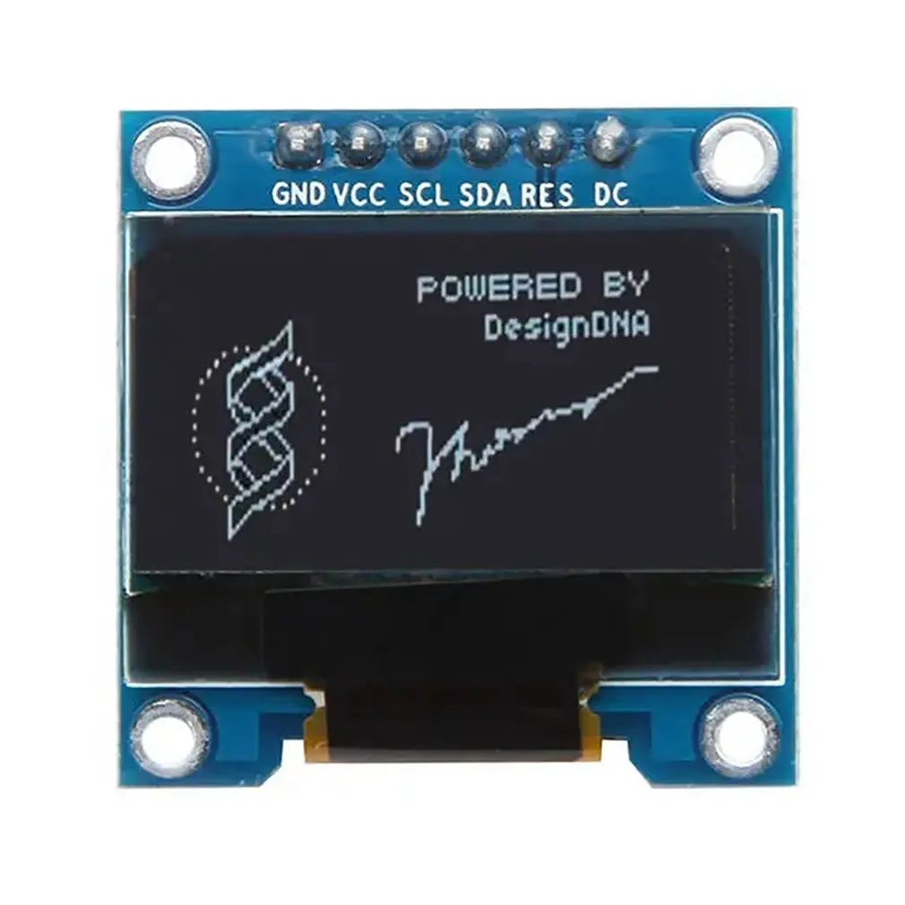 SSD136 0 96 дюймов 6Pin 12864 SPI IIC I2C цифровой OLED ЖК-дисплей модуль ''плата для Arduino 51 SMT32