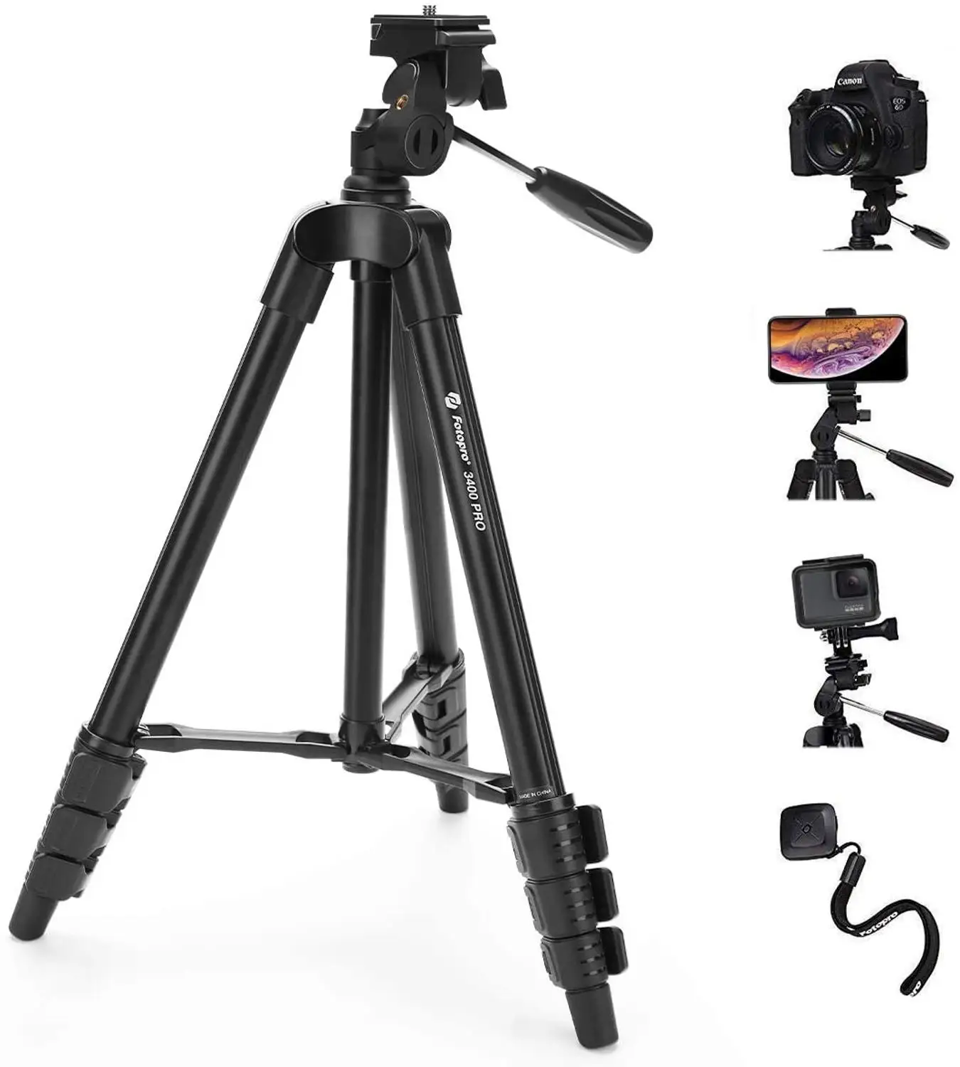 Fotopro крепление для телефона на штатив легкий алюминиевый видеокамеры DSLR и