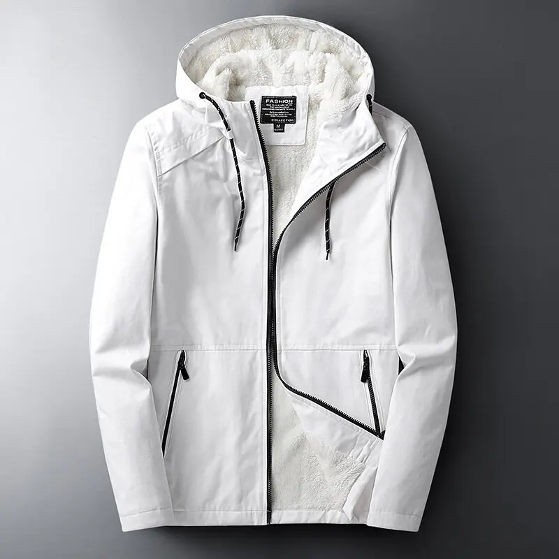 Мужское зимнее пальто для подростков серые мужские бархатные куртки зимние