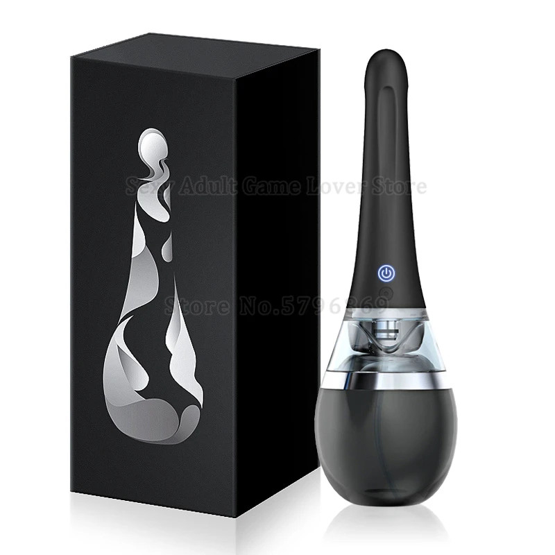 Electric 5 Nozzle Anus Cleaning Tools Anal Enema Anti-backflow Vagina Cleaner Prostate Massage Sex Hygiene Toys For Man Women |