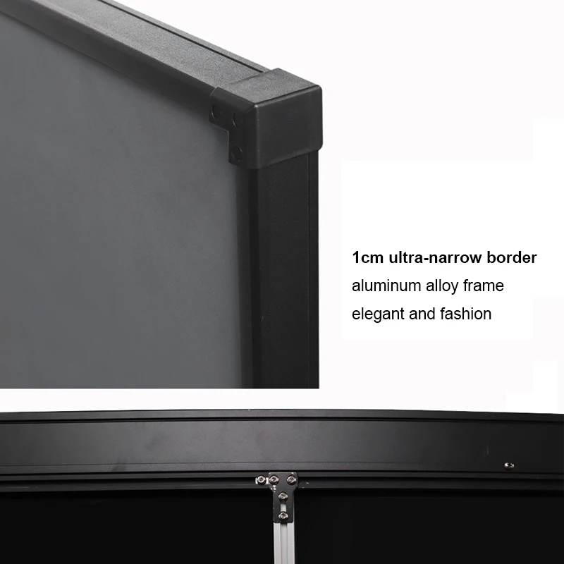 Экран проектора ALR с защитой от окружасветильник ультратонкая рамка 100 дюйма для