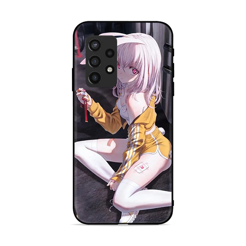 

Phone Case For Samsung Galaxy A72 A52 4G 5G Soft TPU Funda Back Cover Cases Pink Anime Bunny Girl Busty Beauties