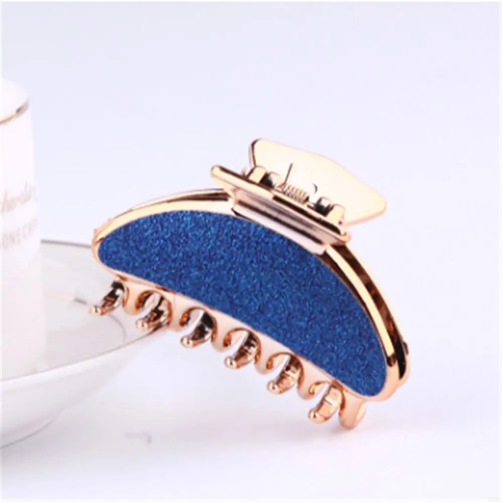 Блестящие цветные заколки для волос девочек краб зажим женские скрепки