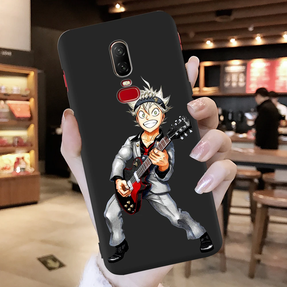 

Anime Asta Black Clover Yuno Noell Silva for Oneplus 8 5 6 7 One Plus 5T 6T 7T 8 Pro Phone Case Coque Funda Cover Etui Luxury