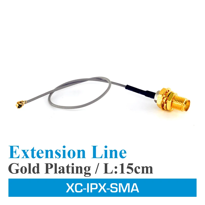 

5pcs Wifi Antenna IPX Adaptor Extension Line 20cm XC-IPX-SMA UFL to RP SMA Connector Extension Cable