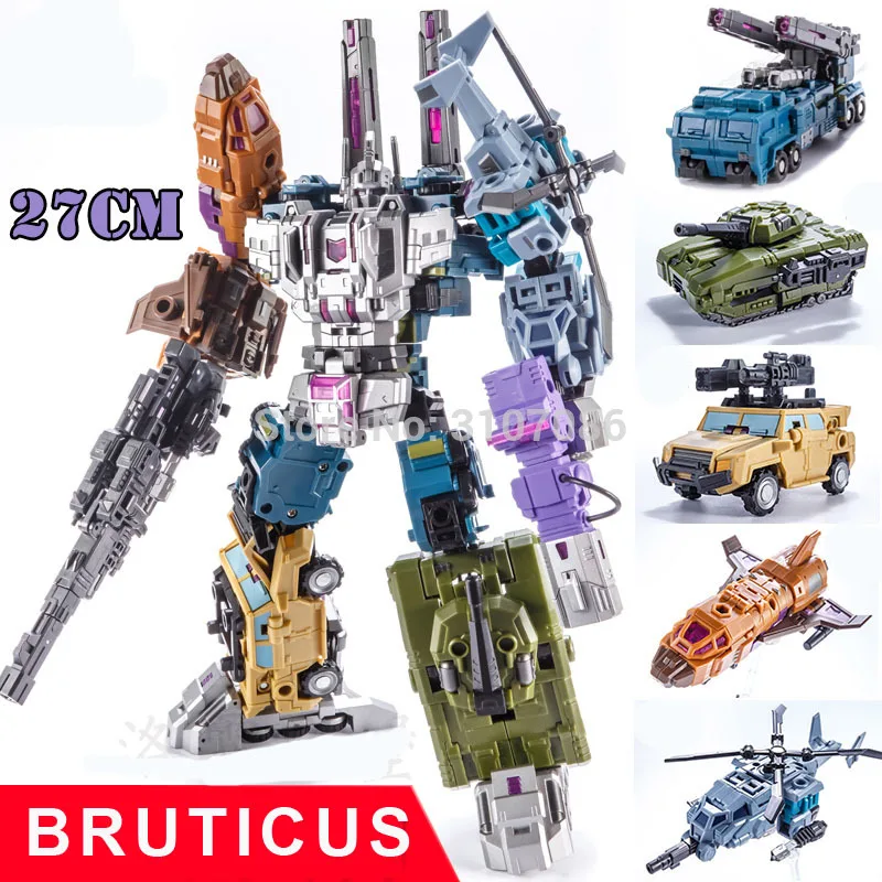 G1 PT05 PT 05 преобразования Bruticus 5IN1 фигурку негабаритных Робот Игрушки с розничной