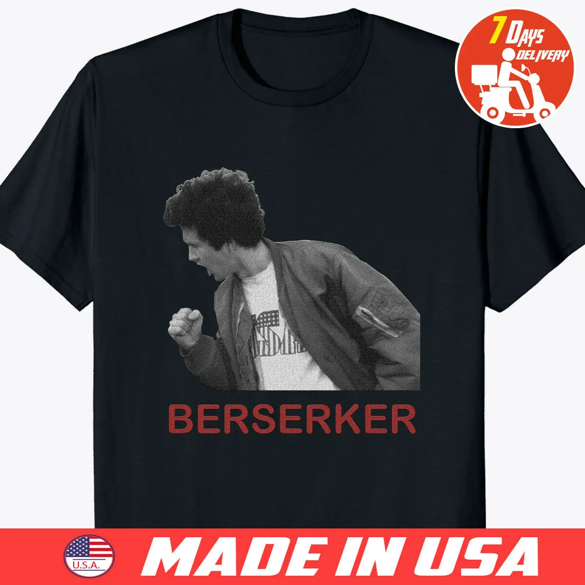 Camiseta Unisex Berserker Jay And Silent Bob Strike Movie, negra, 2019