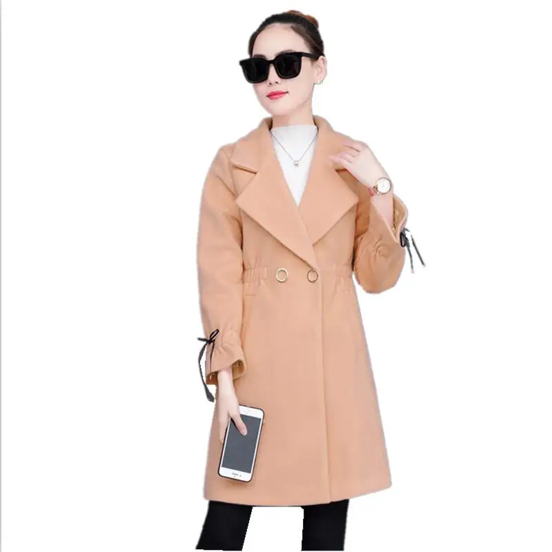 Зимняя женская шерстяная куртка новинка 2021 зимнее женское Шерстяное Пальто