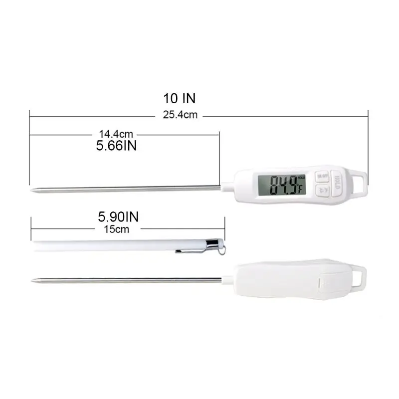  50 300 ℃ термометр для мяса цифровой приготовления барбекю с очень длинным зондом|