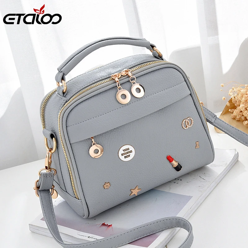 Женская сумка новинка 2019 женская модная маленькая мессенджер на плечо|bag ladies|fashion