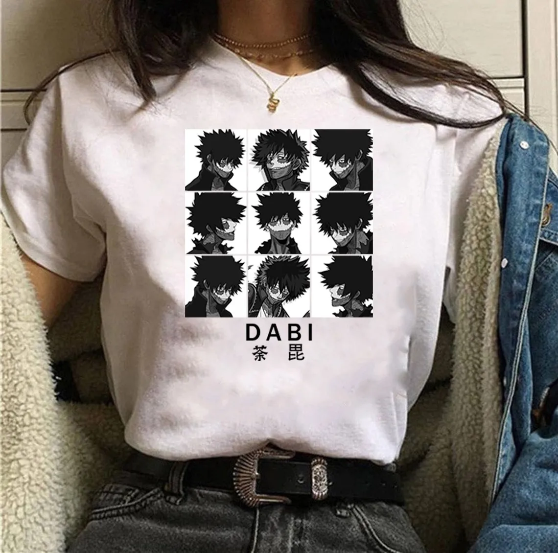 

Anime Dabi My Hero Academia T Shirt Unisex Summer Men T-shirt Anime T-shirt Tees Harajuku Tops Graphic Tees Women Anime T Shirts