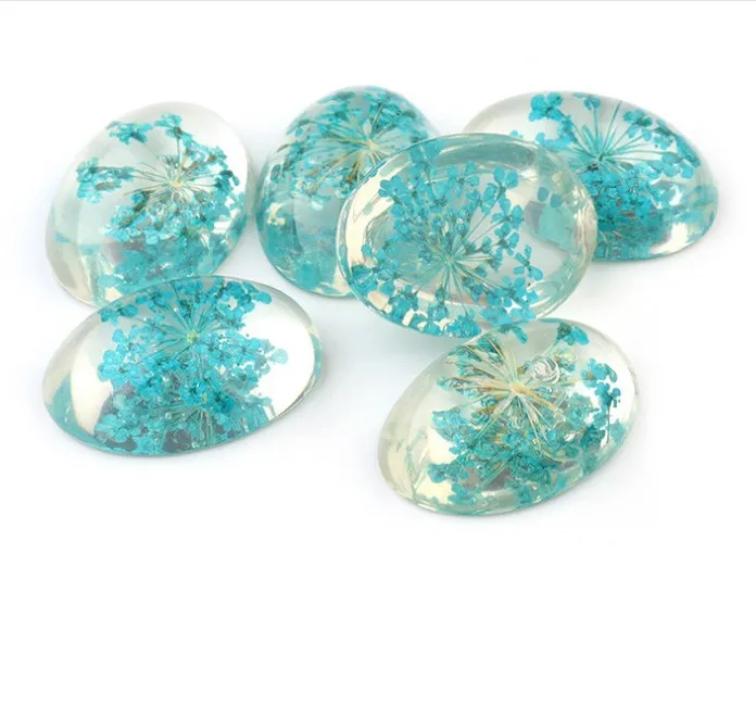 5 шт./лот прозрачный кабошон 18*25 мм для фото из стекла демонстрация плоской задней