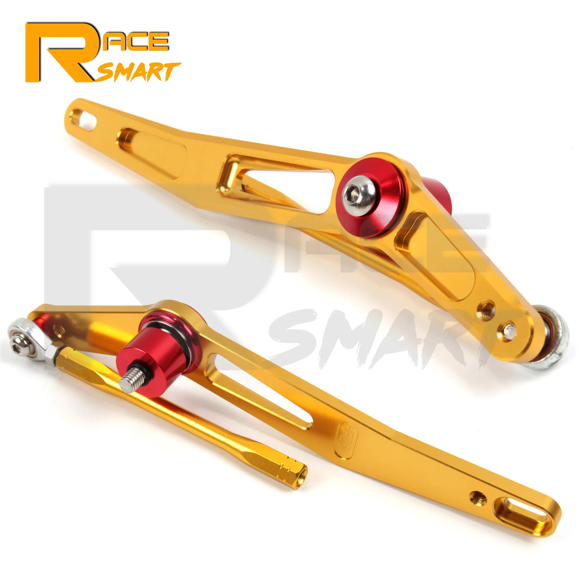 Для YAMAHA YZF R6 2017 2021 Мотоцикл с ЧПУ регулируемый задний комплект подножки колышки