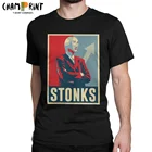 Stonks Wall Street Bets футболка для мужчин Wallstreetbets GME WSB сток трейдер Meme футболки с круглым вырезом графическая одежда