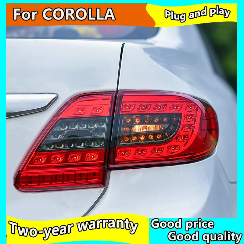 Car Styling rear Lamp for Toyota corolla taillight 2011-2013 LED lamp DRL crolla assembly | Автомобили и мотоциклы