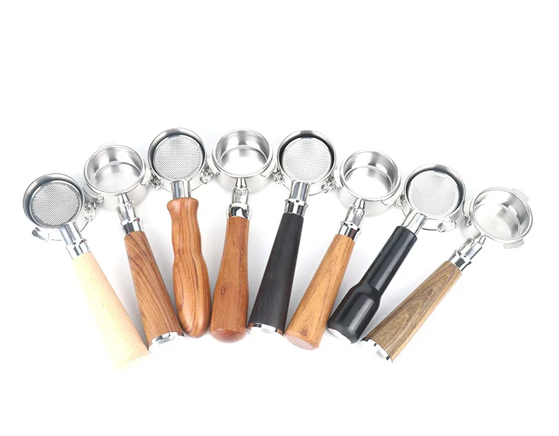 

Coffee Machine Accessories 54mm Coffee Wooden Portafilter Espresso Coffee Handle