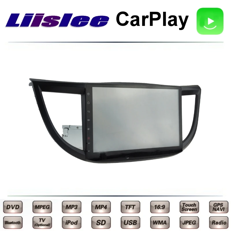 Автомагнитола LiisLee для HONDA CRV RM1 RM3 RM4 MK4 2011 ~ 2017 мультимедийный телевизор DVD GPS радио