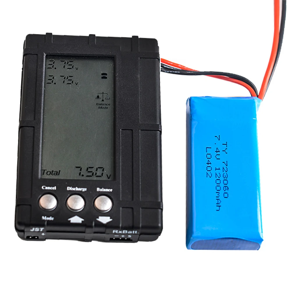 2 шт./лот Lipo Батарея 7 4 v 1200 мА/ч 30C 2S T / JST/ SM разъем для X6 H16 V666 V262 V323 Квадрокоптер с