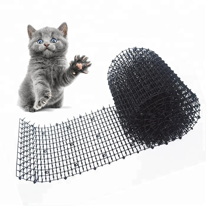 

1 Piece Of 200x12cm Garden Thorn Bar Stop Cat Repellent Deterrent Spike Pad Portable Outdoor Anti-cat And Dog Garden Supplies